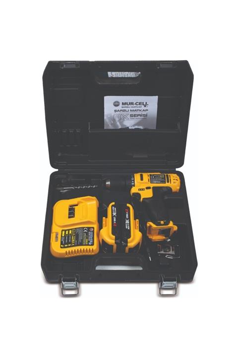 MurCell Bx8015 21v 5 Ah Li-ion Çift Akülü Matkap Vidalama