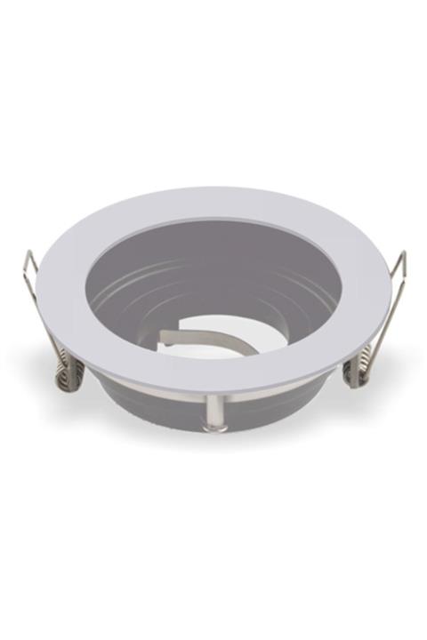 Go İthalat Tekli Boş Beyaz Kasa Yuvarlak