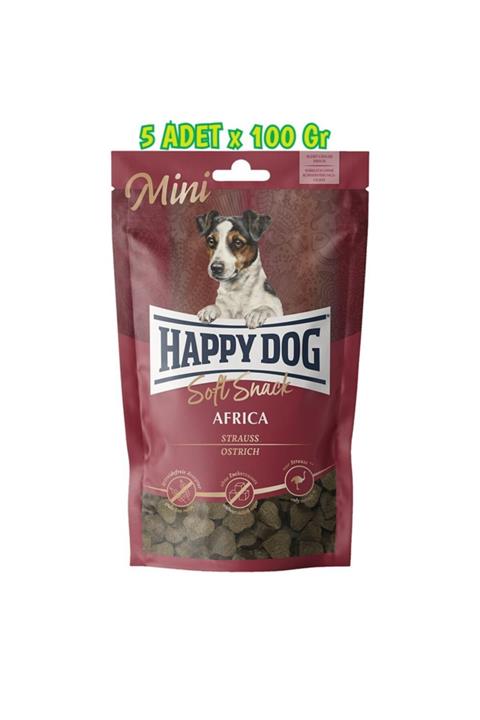 Happy Dog Deve Kuşu Etli Tahılsız Köpek Ödül Maması 100gr X 5 Adet