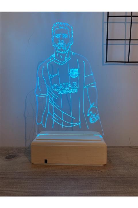 Modiwa Design Lionel Messi 16 Renk Gece Lambası
