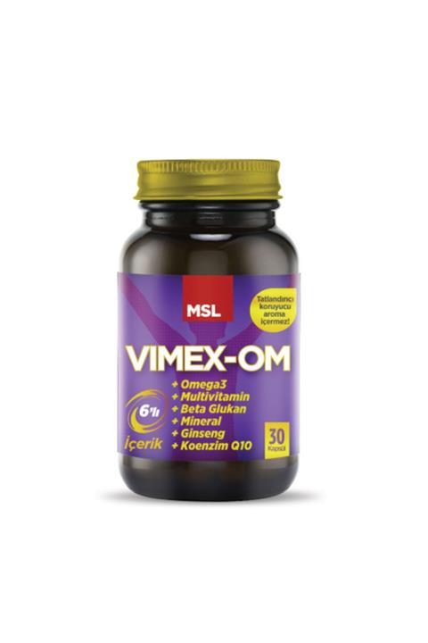 MSL Vımex-om 30 Kapsul Mineral Ve Vitamin Deposu