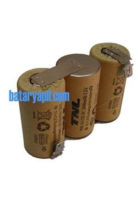 Moulinex 3.6v 2400mah 3lü Yan Süpürge Pili Terminalli