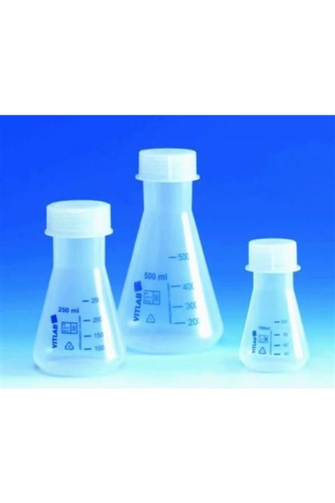 lamtek Vida Kapaklı Plastik Erlen - 1000 Ml