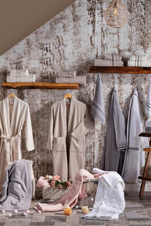 Doqu Home Softline Bornoz Beyaz XL/XXL 115