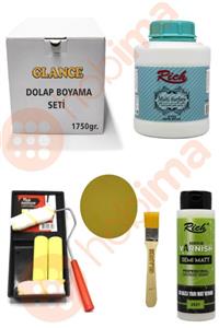 Rich Glance Dolap Boyama Seti Multi Surface 1750 gr (Antik Beyaz)genel Amaçlı Boyama Seti