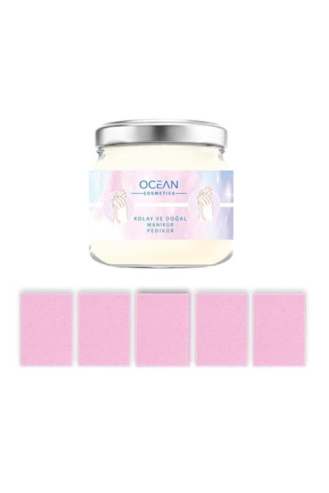 Ocean Kolay Doğal Manikür&pedikür Peeling Tırnak Bakım Yağı & Oje Çıkarıcı Tırnak Temizleme Mendili