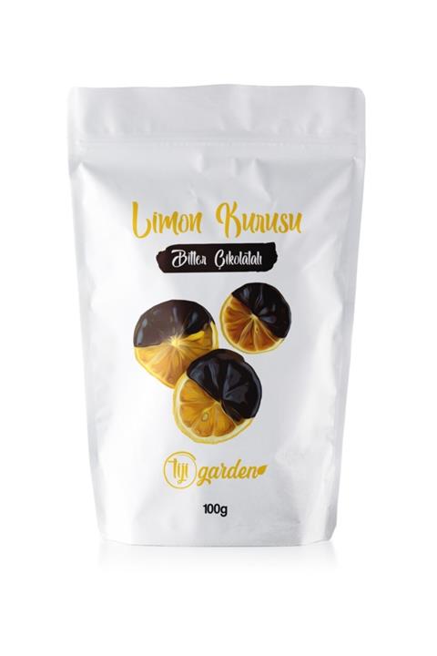 Tiji Garden Bitter Çikolatalı Limon Kurusu 100 gr