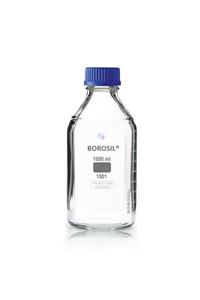 Borosil Cam Otoklav Şişe - 1000 ml - - Vida Kapaklı -yüksek Kaliteli - 100% Ikat - 1 Adet/paket