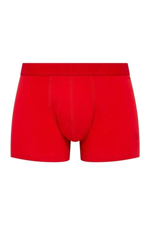 U.S POLO Erkek Kırmızı Tekli Boxer 80449
