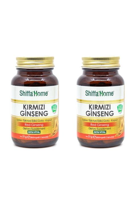 Shiffa Home Kırmızı Ginseng Kapsül X 2 Adet
