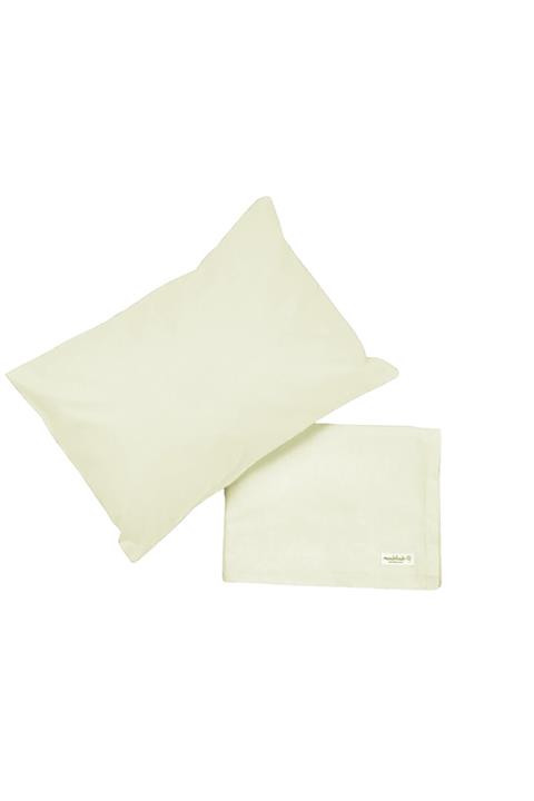 MundoLindo 0rganik Pamuk Bebek Çarşaf Seti Beyaz