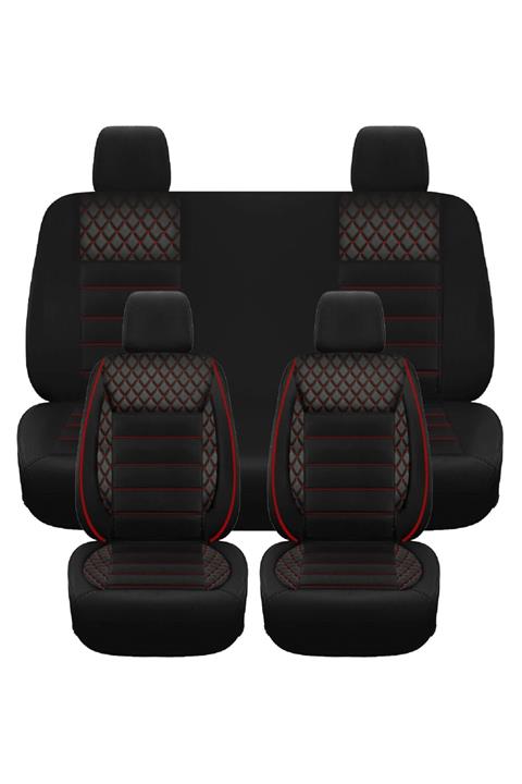 Max Store Fiat Linea Deri Detaylı Kapitone Oto Koltuk Kılıfı Seti