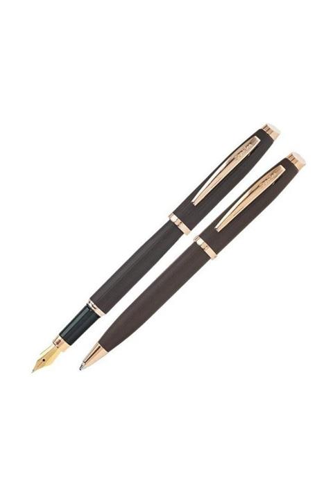 Scrikss 39 Rose Gold Dolma Kalem Tükenmez Kalem Set