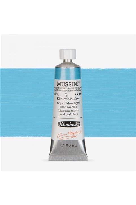 Schmincke Mussini Artist Yağlı Boya 35 Ml Seri 2 485 Royal Blue Light