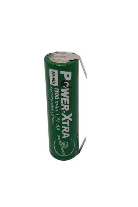 TNL 1.2 V 1300 Mah Aa Şarjlı Traş Makinası Pili Puntalı (kalın Kalem Pil)