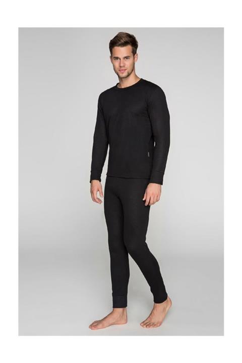 bonbonetti Unisex -20 Derece Siyah Termal Içlik Takım