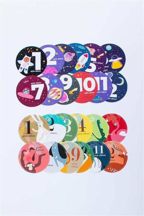 JUNO PAPER Juno Hamile Ve Bebek Fotoğraf Çekim Etiketi 2 Li