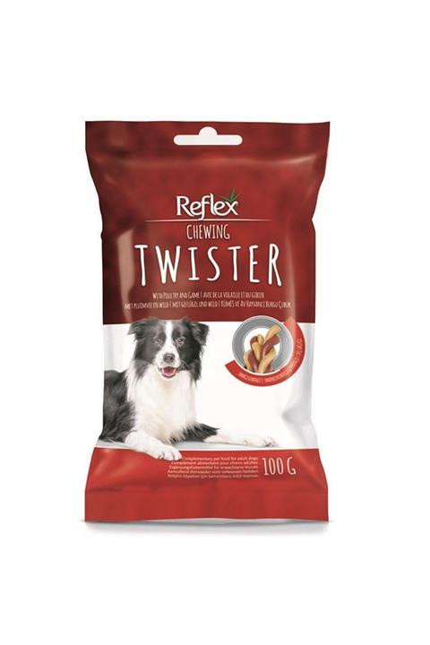 Reflex Chewing Twister Burgu Köpek Ödülü 100 Gr 2'li Set Idili