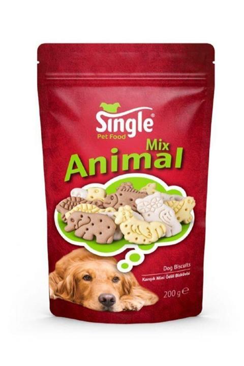 SINGLE Animal Mix Ödül Bisküvisi 200 Gr