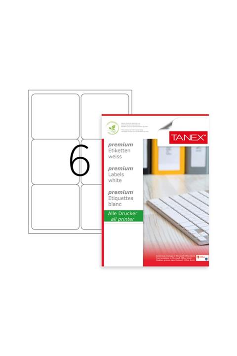 Tanex Taneks 99.1x93.1 Lazer Etiketi Tw-2006