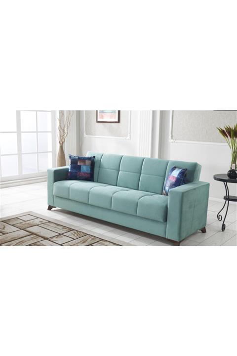 ipek mobilya Hazal 3lü Kanepe Turkuaz