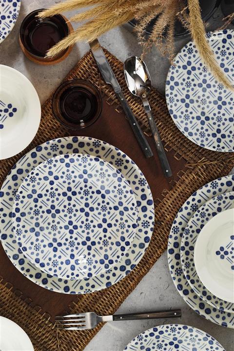 Kütahya Porselen Nanoceram 24 Parça Yemek Seti 880172