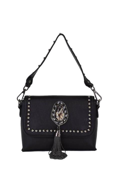 KRISTE BELL Siyah Bayan Çapraz Çanta 26211