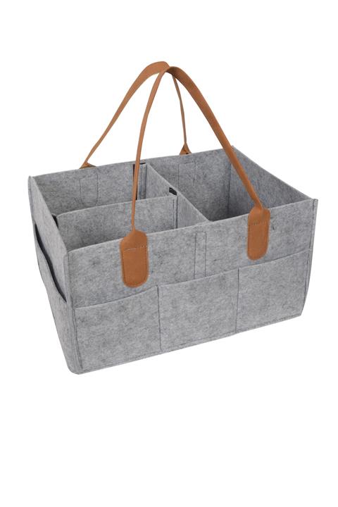 Meraklı Accessorize Keçe Anne Bebek Bakım Çantası Keçeden Bebek Çantası