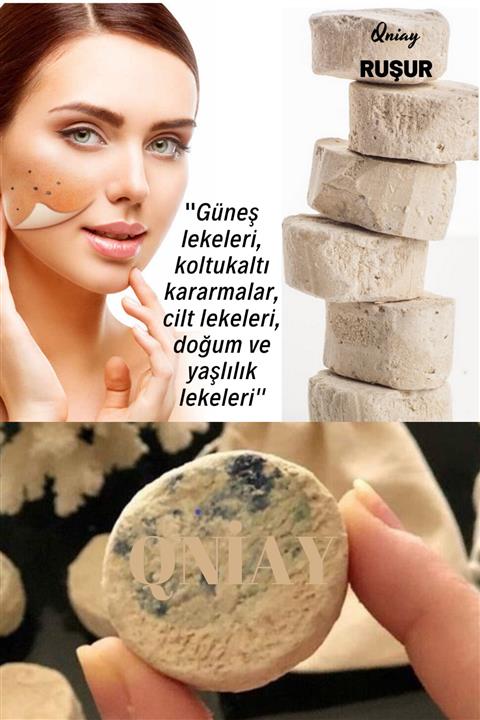 QNİAY Ruşur 4 Adet 1.kalite Cilt Beyazlatma Gözenek Arındırıcı Peeling yüz Bakım