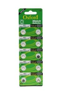 Oxford Ag1 Lr621 364 Alkaline Düğme Pil 10 Adet