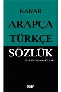 Say Yayınları Arapça Türkçe Sözlük Küçük Boy Mehmet Kanar