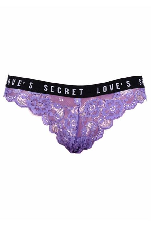 Papatya Dantel Tanga 3993 | Leylak Leylak Standart