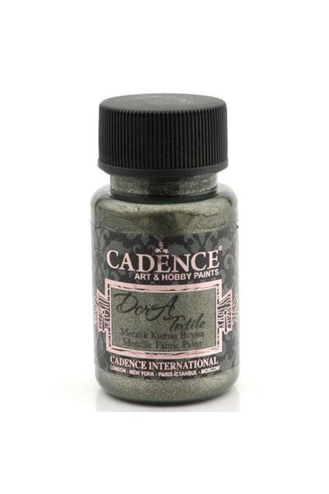 Cadence Dora Textile Metalik Kumaş Boyası 50 ml. 1138 ANTRASİT