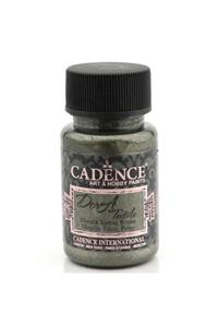 Cadence Dora Textile Metalik Kumaş Boyası 50 ml. 1138 ANTRASİT