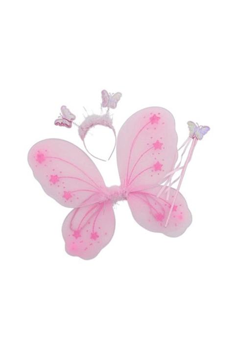 LAUREL DREAM Gösteri Kelebek Kanadı (3 Parça)-pembe