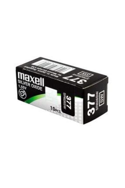 Maxell Maxell Sr626sw Ag4 377 Numara Saat ve Cihaz Pili 10 Adet Son Kullanma Tarihi 2024