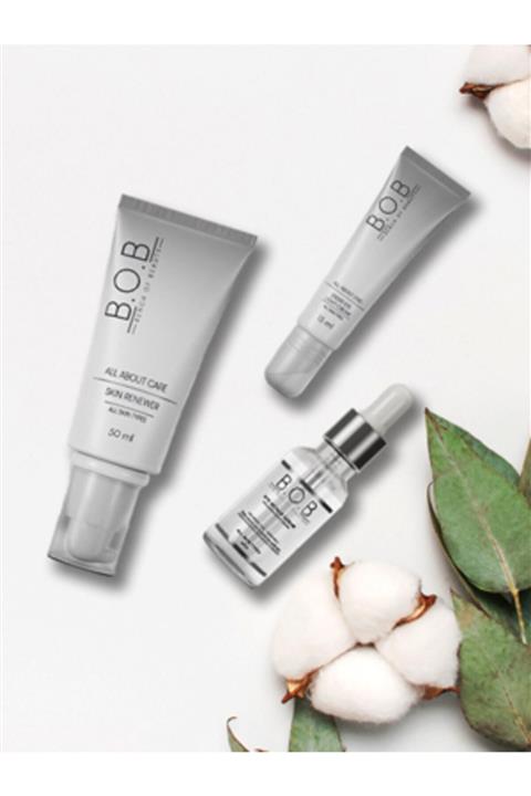 B.O.B BENCH OF BEAUTY 3'lü Cilt Bakım Seti - Cilt Leke Kremi 50ml , Göz Altı Kremi 15ml , Göz Çevresi Serumu 20ml