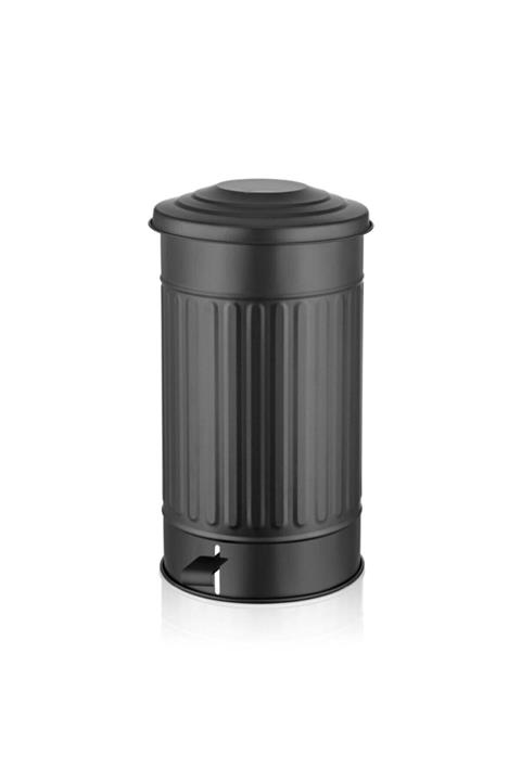 The Mia Orta Boy Siyah Çöp Kovası Glv0293