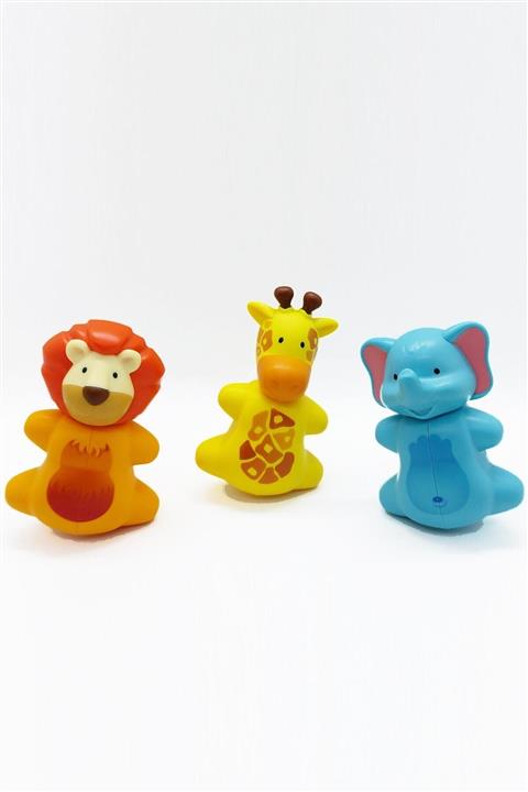 Flipper Flıpper Hıjyenık Diş Fırçası Saklama Kabı 3'lü Set- Aslan /zürafa/fil Figürlü
