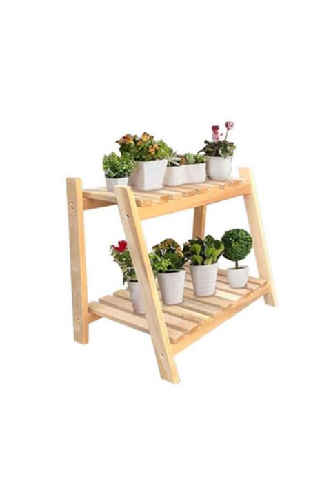 Ladin Sanat Atölyesi Ahşap Saksılık Çiçek Standı Saksılık