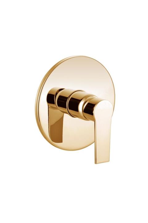 KALE Altın Ankastre Duş Bataryası Sıva Üstü