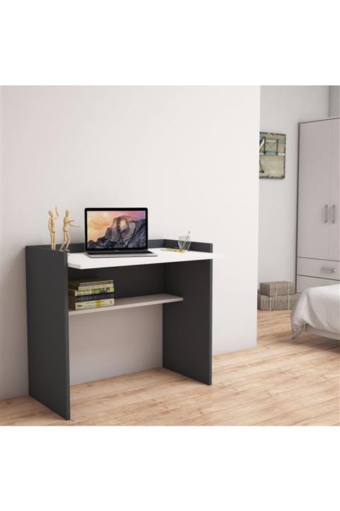 Bimossa S1030 Mehpare Çalışma Masası Antrasit/beya