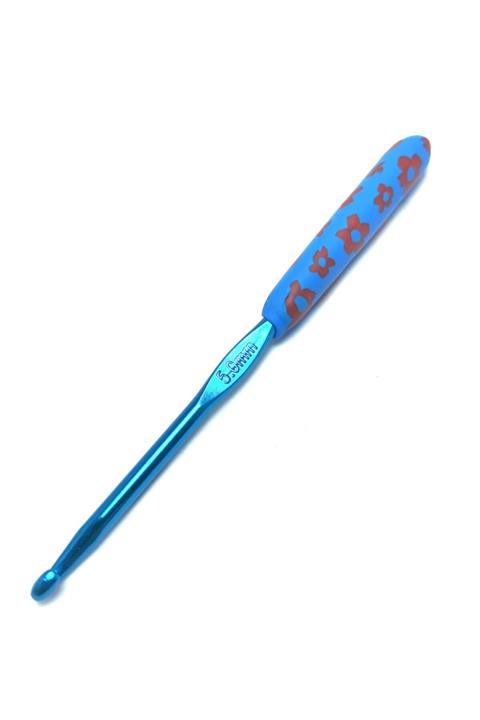 ÇiçekTuhafiye Desenli Örgü Tığ 5 No