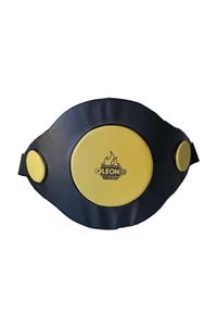 By Leon 1982 Leon Kick-boks Ve Muay Thai Bel Ve Karın Koruyucu Siyah Sarı