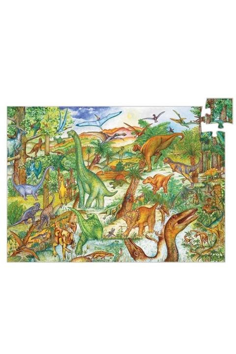 djeco Dev Puzzle 100 Parça/ Dinosaurs