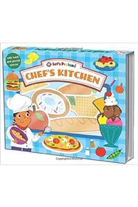 Priddy Books Let's Pretend Chef's Kitchen Hardcover