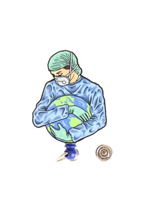 Attach Doktor Tasarım No:3 Ahşap Yoyo Yaka Kartlık