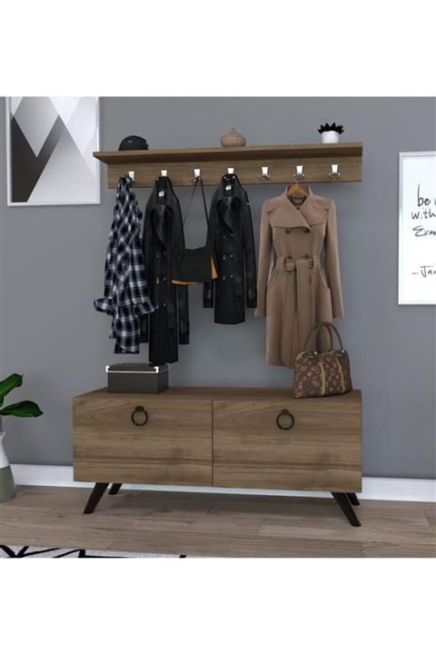 DECOMECH Holl Portmanto Ceviz