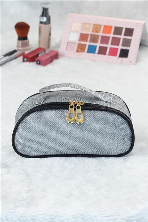 modalmila Gri Makyaj Çantası