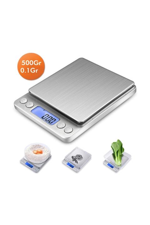 Kingshark Digital Lcd Hassas Tartı-mutfak Terazisi 500gr/0.1gr